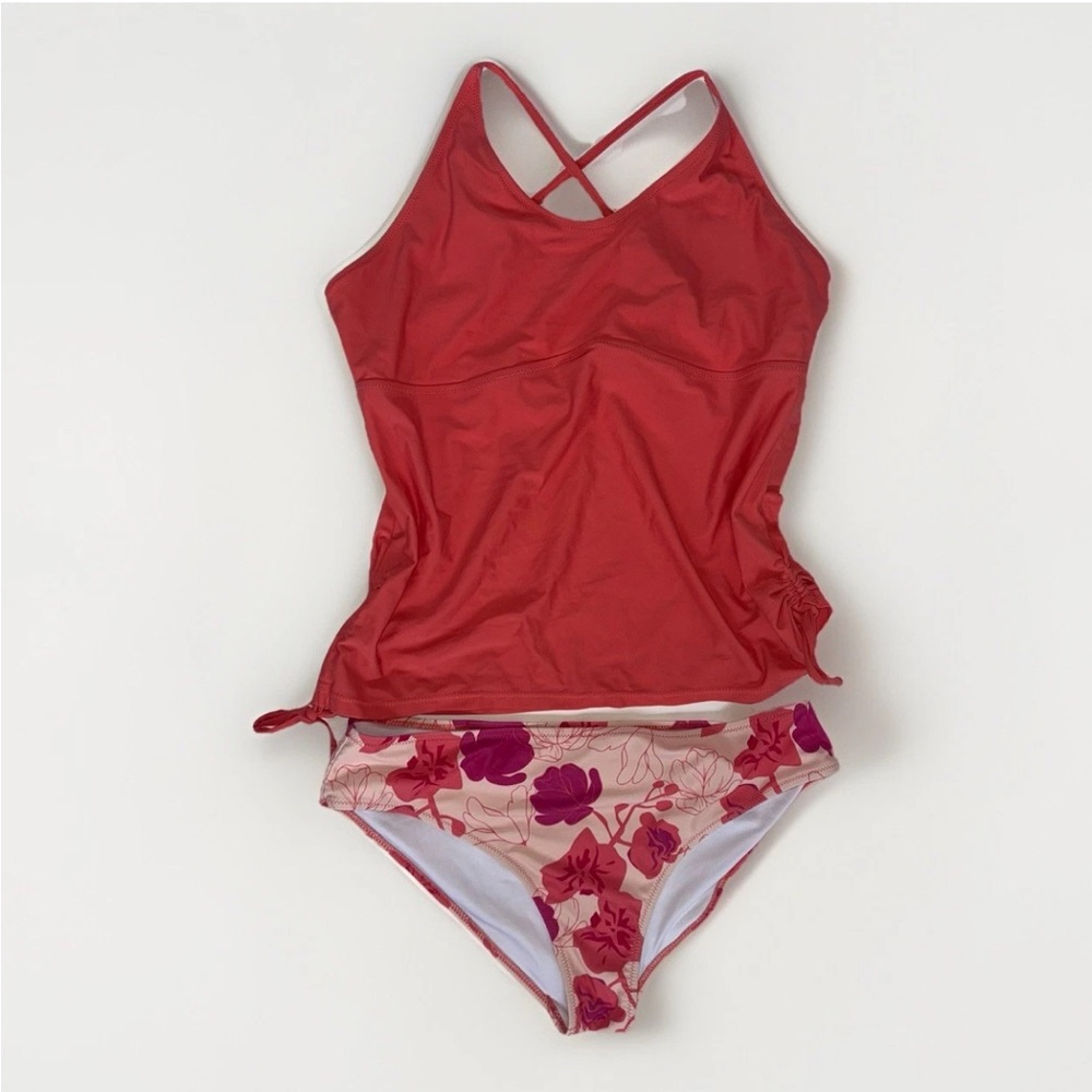 BeachSissi 2- piece Tankini  Swimsuit size Large Beach Vacation Tropical